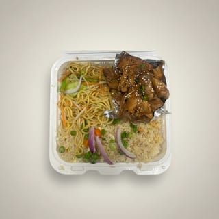 Fried Rice, Chow Mein, Chicken Teriyaki