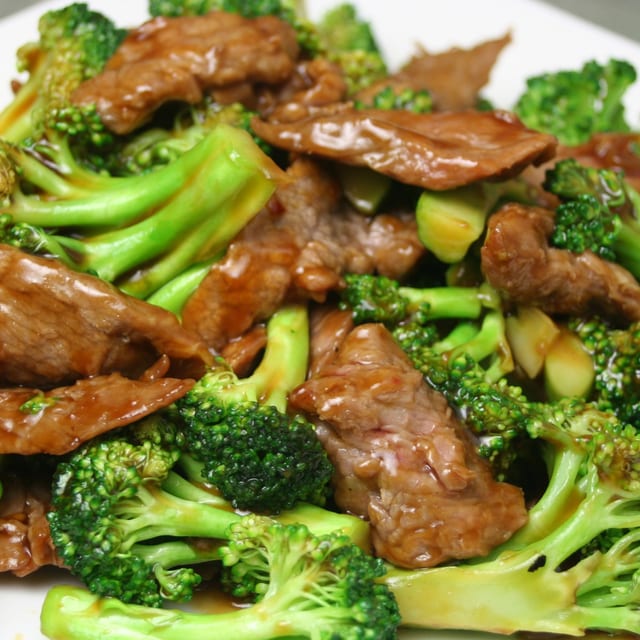 Beef Broccoli.