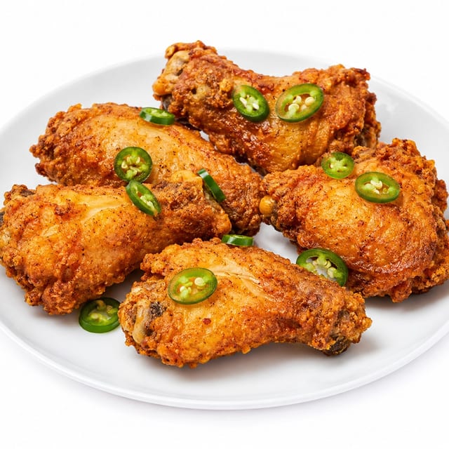 Serrano n' Salt Wings.