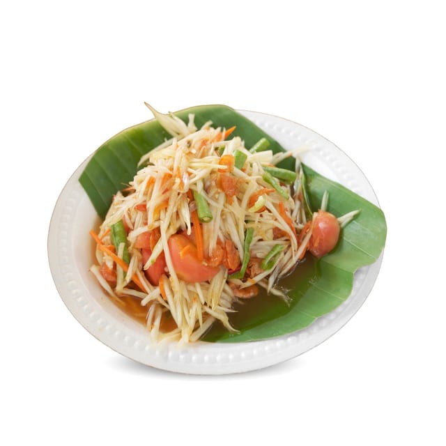 Thai Papaya Salad.