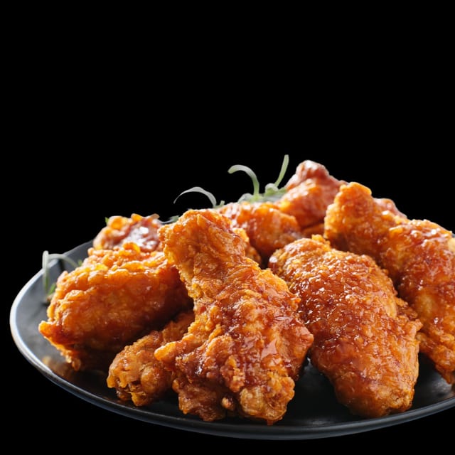 Orange Glaze Wings.