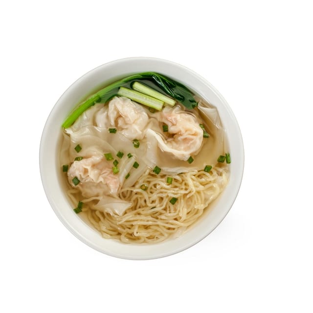 Wonton Noodle Soup.