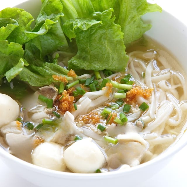 Fish Ball Noodle Soup.