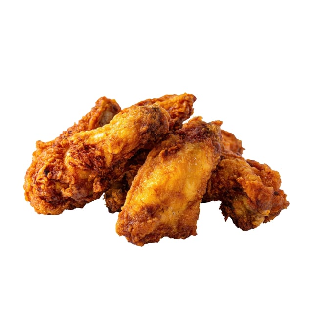 Hard Fried Wings.