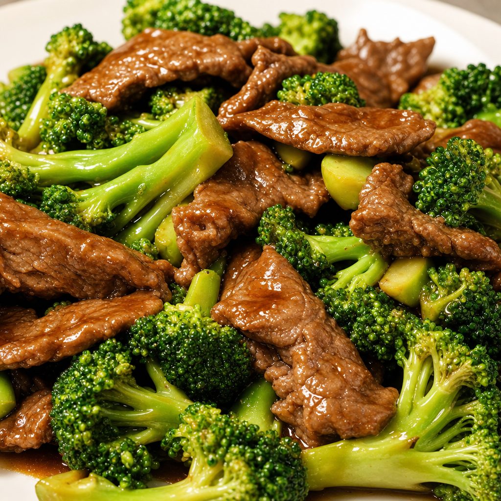 Beef Broccoli.