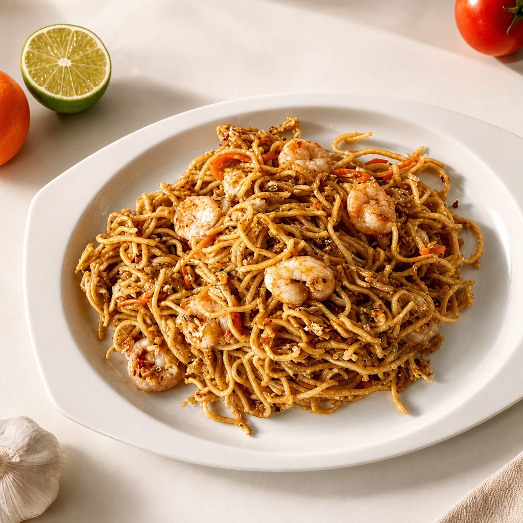 Spicy Spaghetti.
