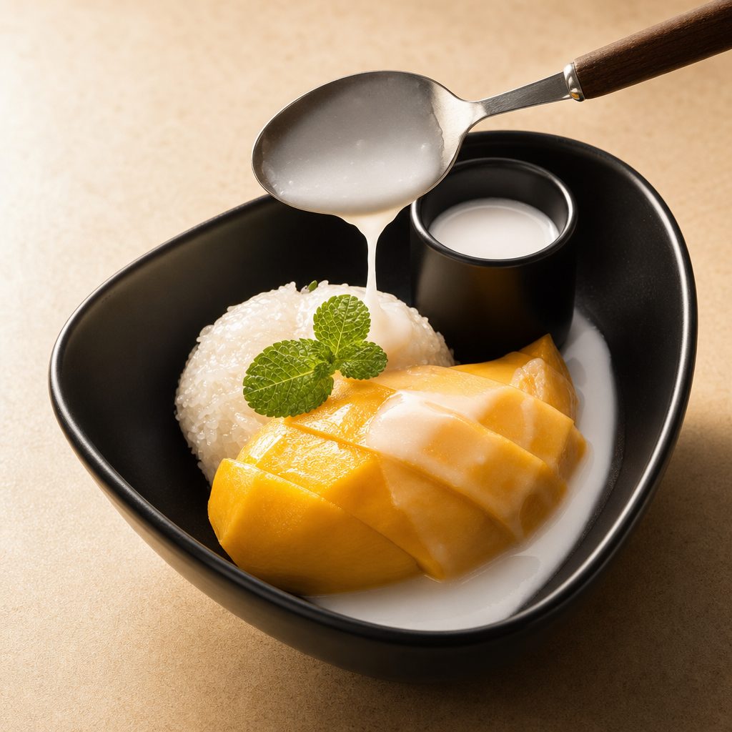 Mango with Sticky Rice.