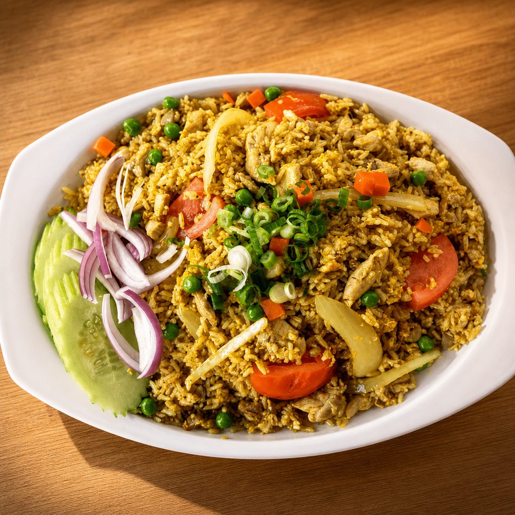 Curry Fried Rice.