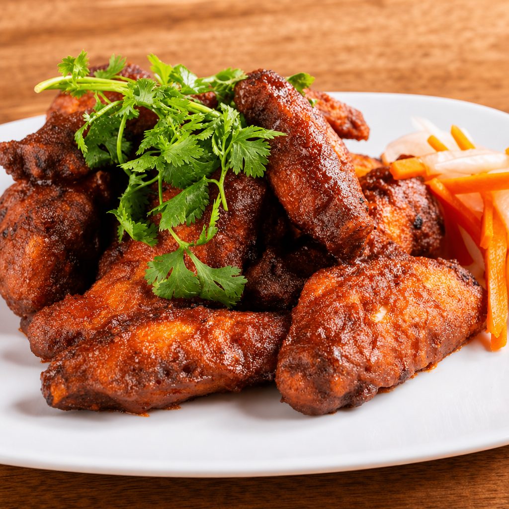Thai Curry Herb Wings.