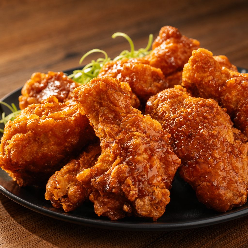 Orange Glaze Wings.