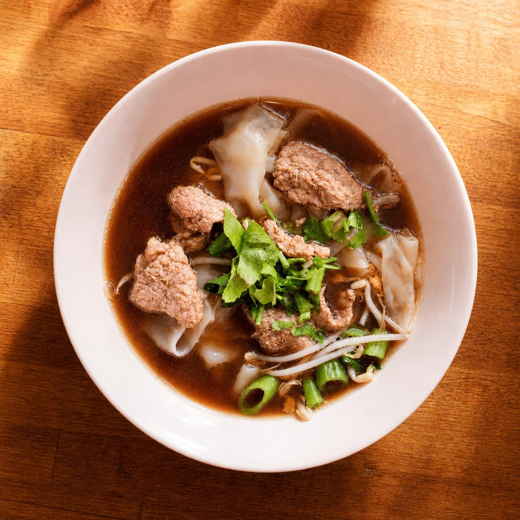 Boat Noodle Soup.