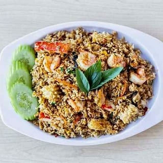 * Spicy Pineapple Fried Rice